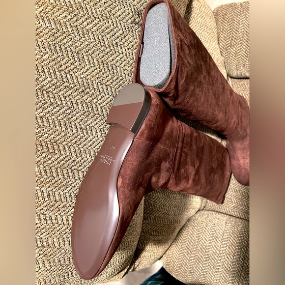 Ralph Lauren Suede Knee - High Flat Boot - Picture 11 of 11
